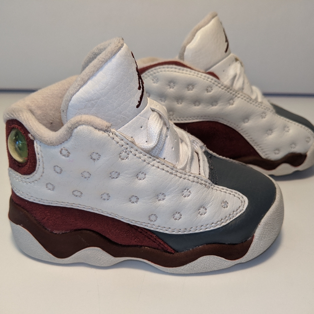 Jordan Toddler Size 5C White/Red/Grey Shoes